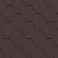 Бітумна черепиця MATIZOLPATIO сота коричневий